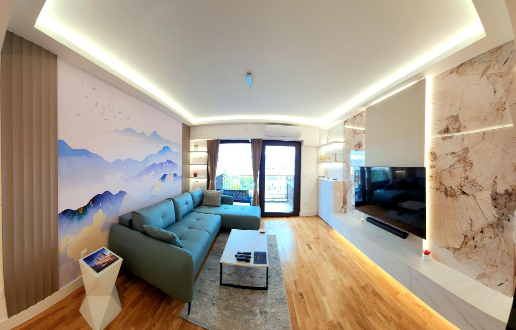 Diamond Residences 10Th Fl. Lux Apt. W/ City View Скопье Экстерьер фото