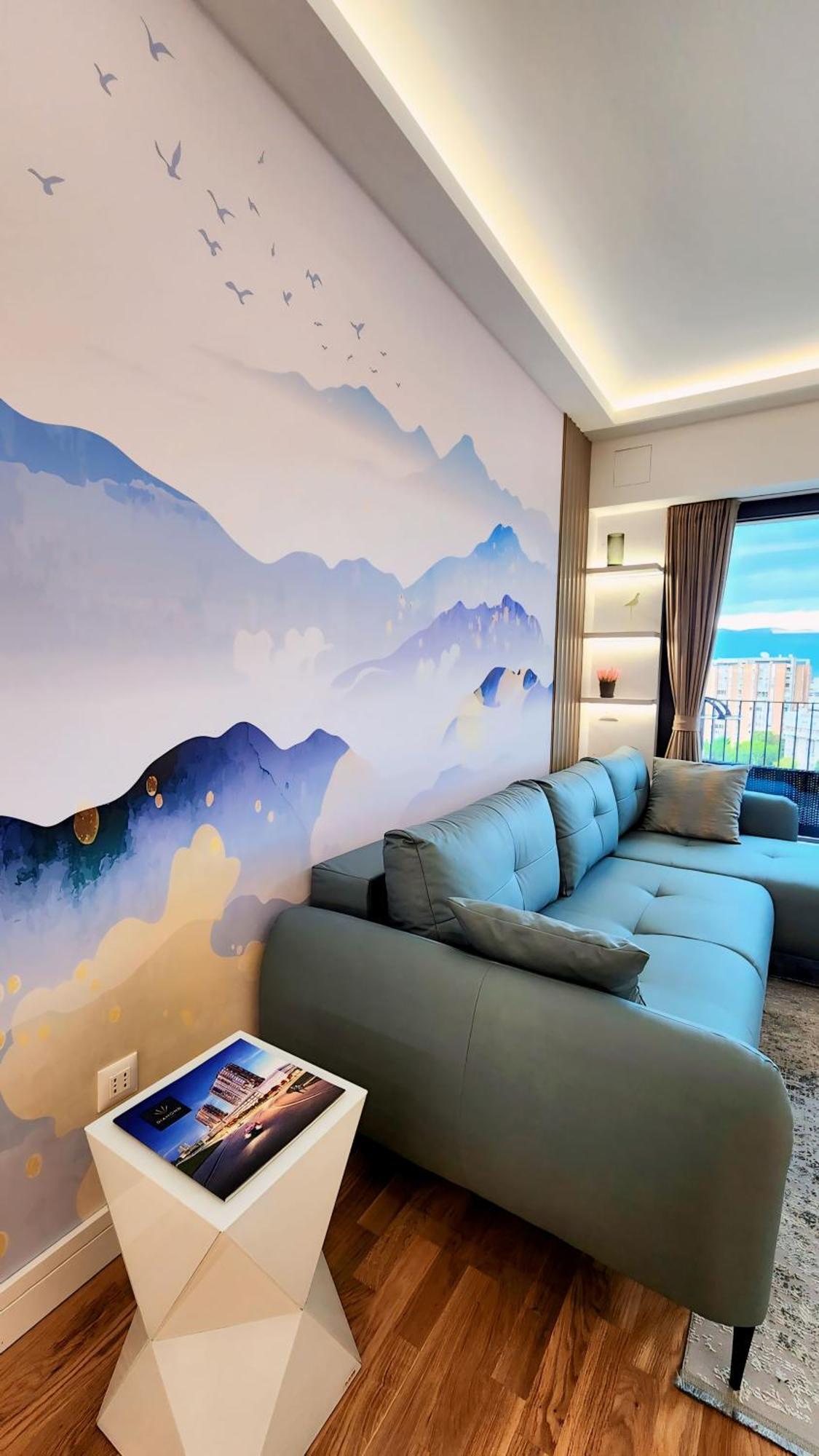 Diamond Residences 10Th Fl. Lux Apt. W/ City View Скопье Экстерьер фото