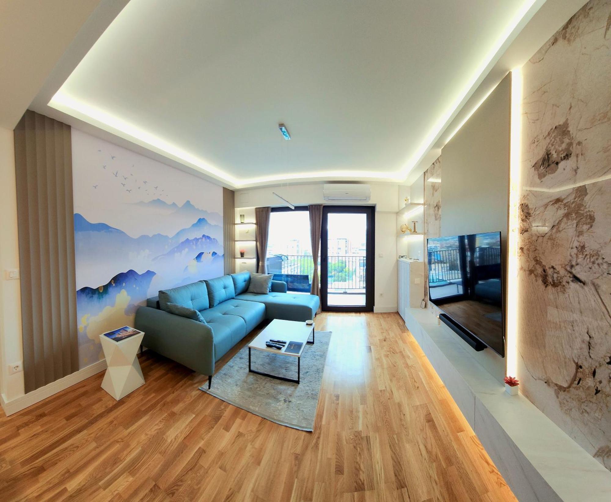 Diamond Residences 10Th Fl. Lux Apt. W/ City View Скопье Экстерьер фото