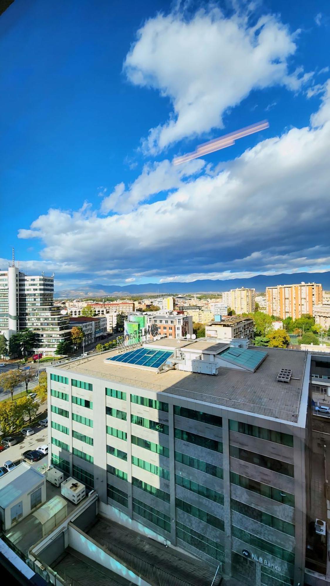Diamond Residences 10Th Fl. Lux Apt. W/ City View Скопье Экстерьер фото