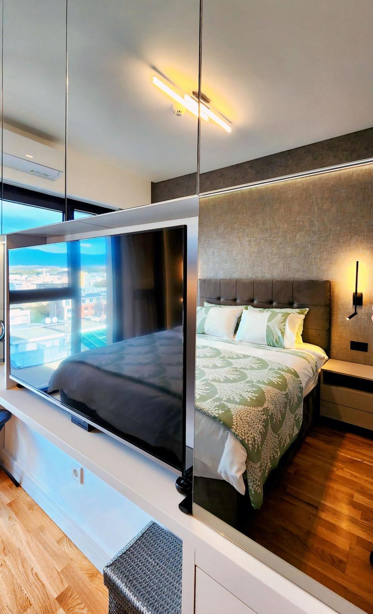 Diamond Residences 10Th Fl. Lux Apt. W/ City View Скопье Экстерьер фото