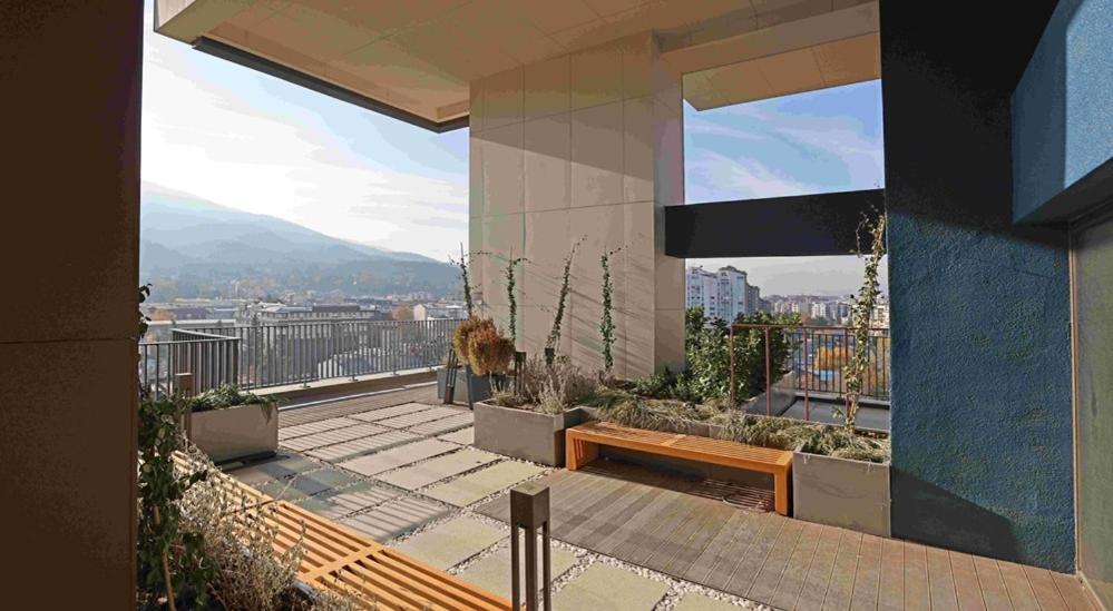 Diamond Residences 10Th Fl. Lux Apt. W/ City View Скопье Экстерьер фото